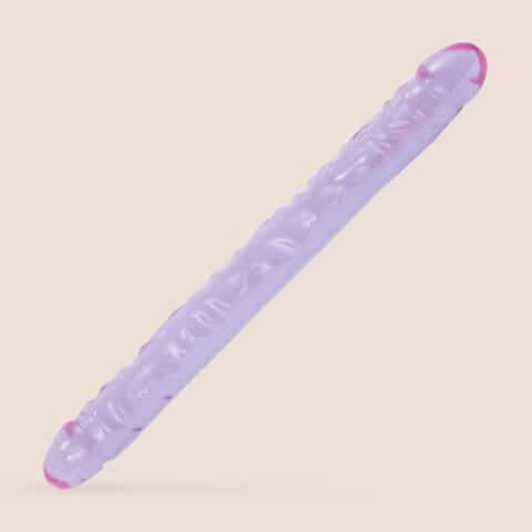 Crystal Jellies® 18" Double Dong | firm and flexible dildo