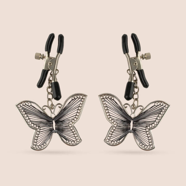 Fetish Fantasy Butterfly Nipple Clamps | adjustable jewellery