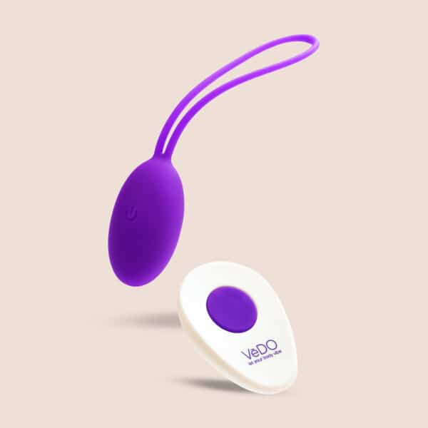 VeDO Peach Egg Vibe | extra quiet rechargeable egg vibrator - Image 3