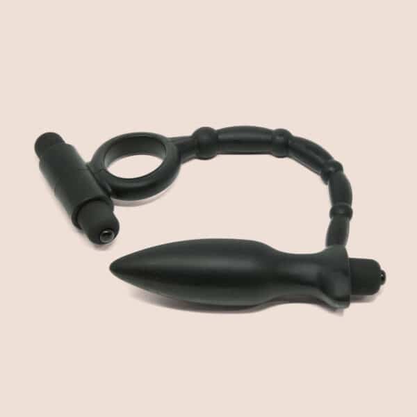 Anal Fantasy Ass-Kicker with C–ckring | vibrating plug with vibrating c-ring - Image 3