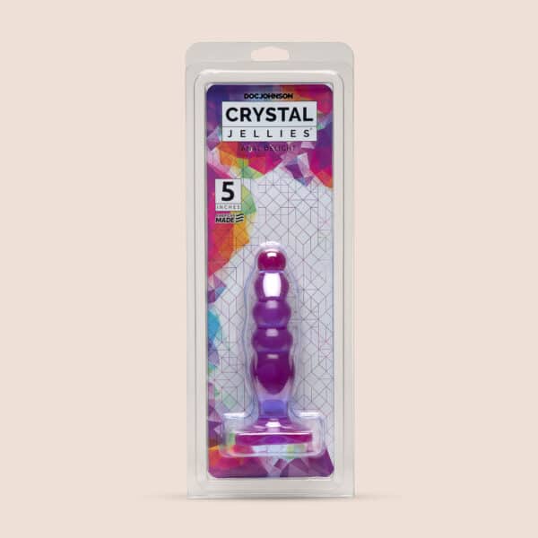 Crystal Jellies® 5" Anal Delight | beaded plug - Image 6