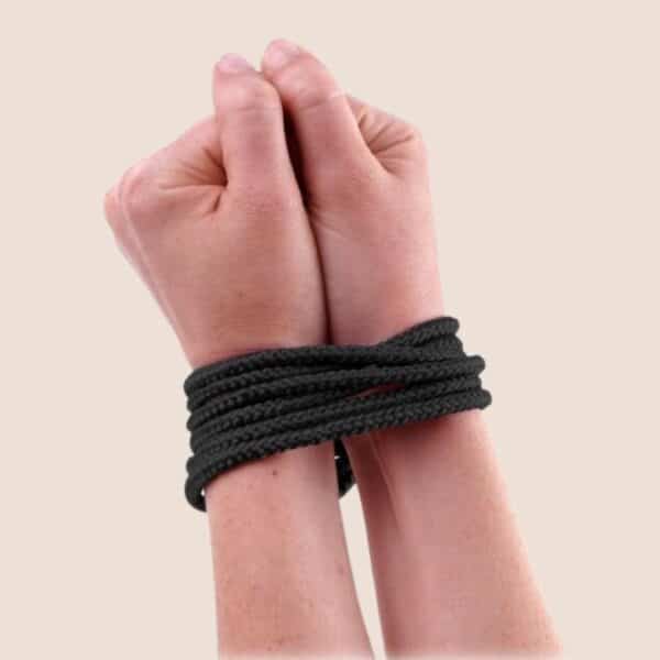 Fetish Fantasy Mini Silk Rope | beginner rope-style bondage play - Image 2