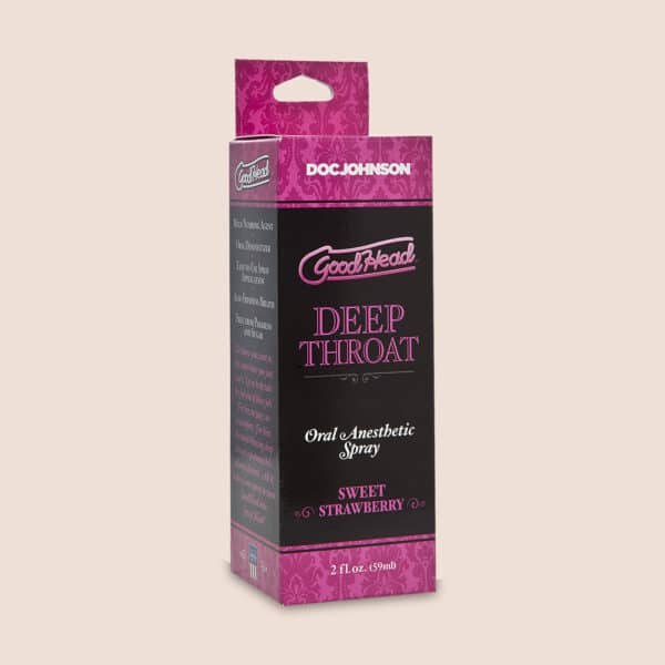 Goodhead™ Deep Throat Spray - 2 oz | flavored throat desensitizer - Image 2