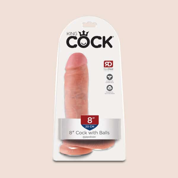 King C–ck | 8" ultra realistic dildo with balls - Image 10