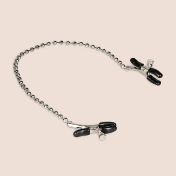 Nipple Play® Beaded Nipple Clamps | adjustable with chain - Image 2