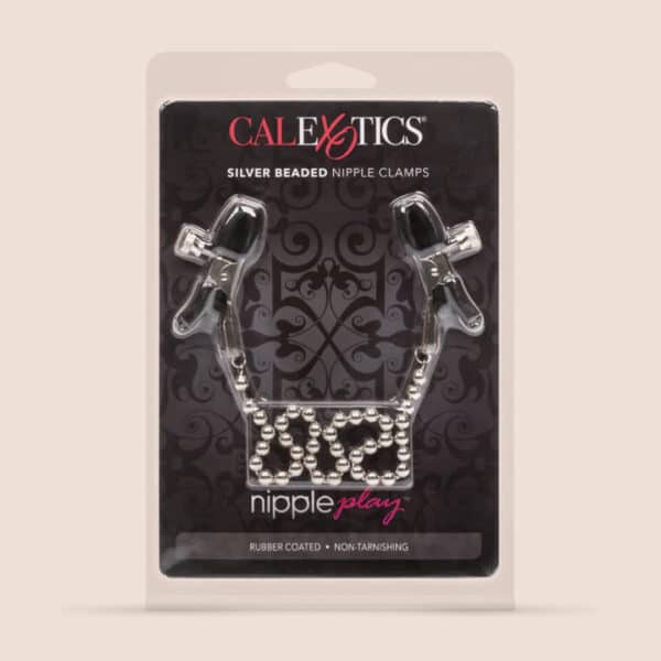 Nipple Play® Beaded Nipple Clamps | adjustable with chain - Image 4