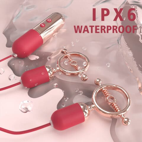 Female Vibrating Nipple Massager – Waterproof, Rechargeable & Discreet