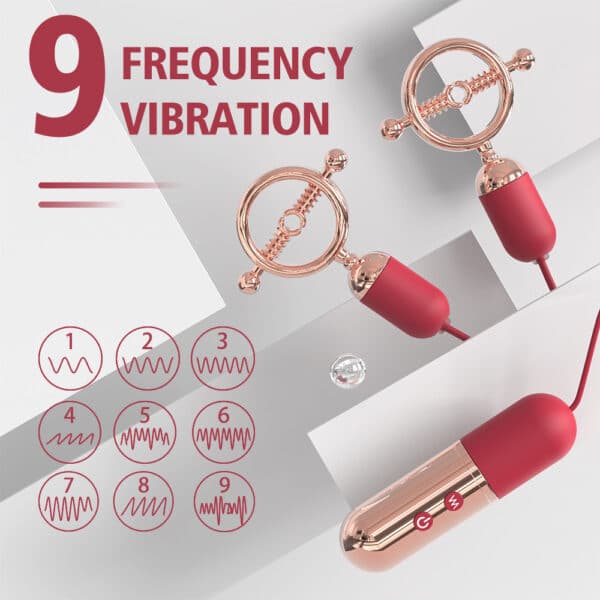 Female Vibrating Nipple Massager – Waterproof, Rechargeable & Discreet - Image 2