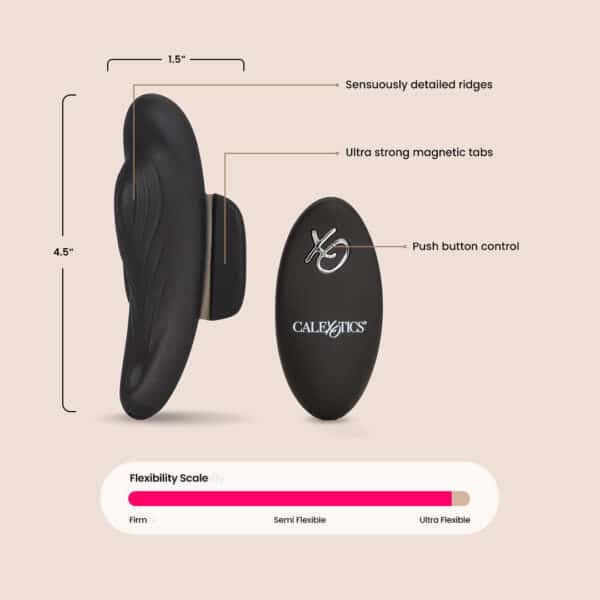 CalExotics Lock-N-Play Remote Panty Teaser | silicone & rechargable - Image 4