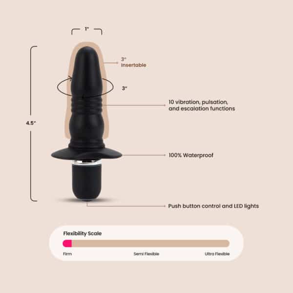Booty Call Booty Buzz | vibrating butt plug - Image 5