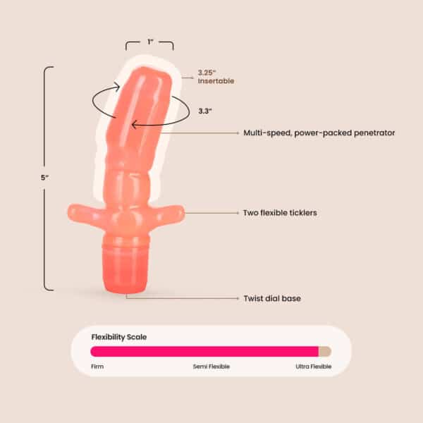 CalExotics Vibrating Anal T | vibrating anal plug - Image 4
