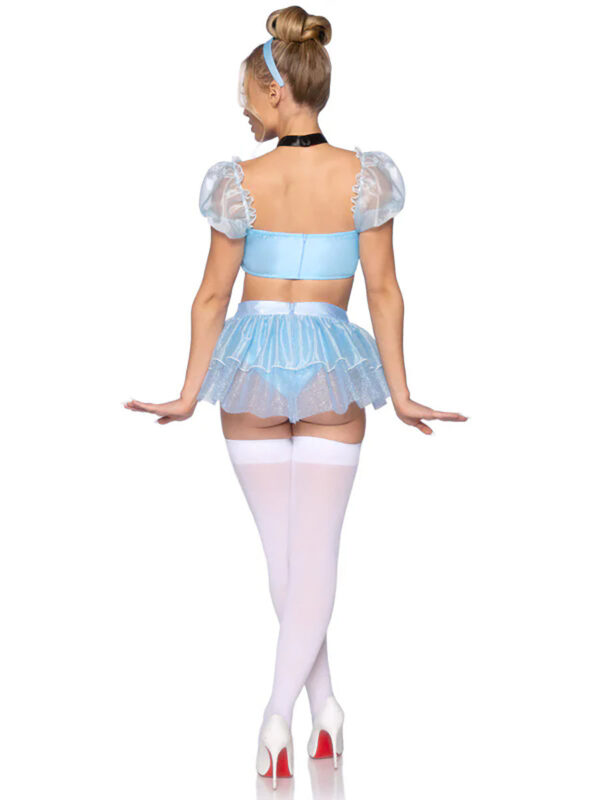 Adult Blue Princess Cosplay Lingerie - Image 5