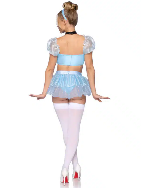 Adult Blue Princess Cosplay Lingerie - Image 5
