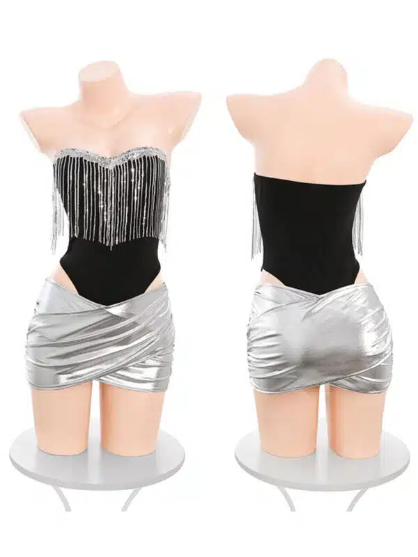Bunny Rabbit Metallic Skirt Set - Image 11
