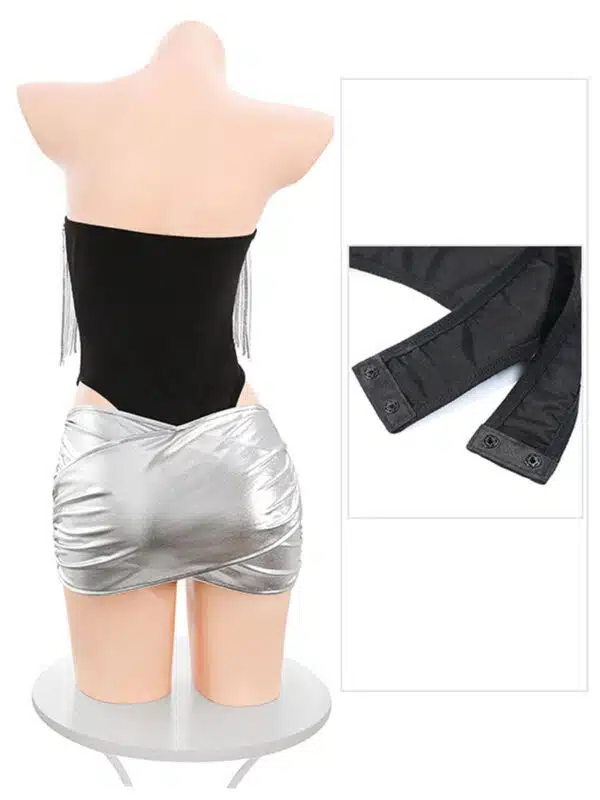 Bunny Rabbit Metallic Skirt Set - Image 10