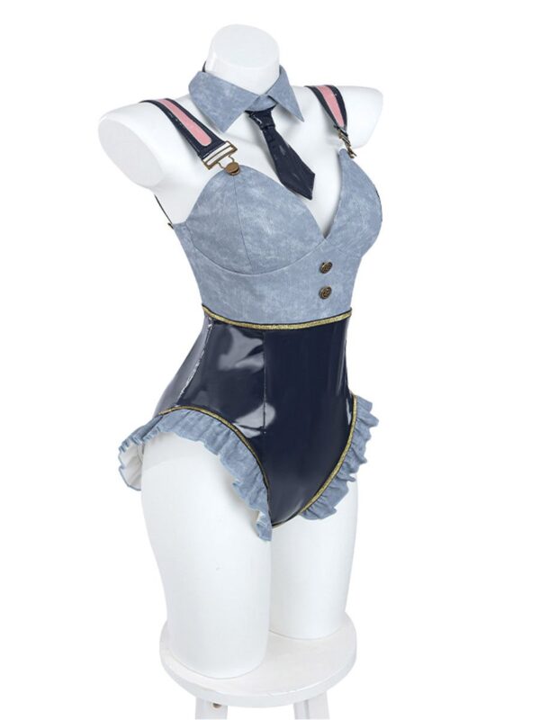 Anime Latex Bunny Bodysuit - Image 10