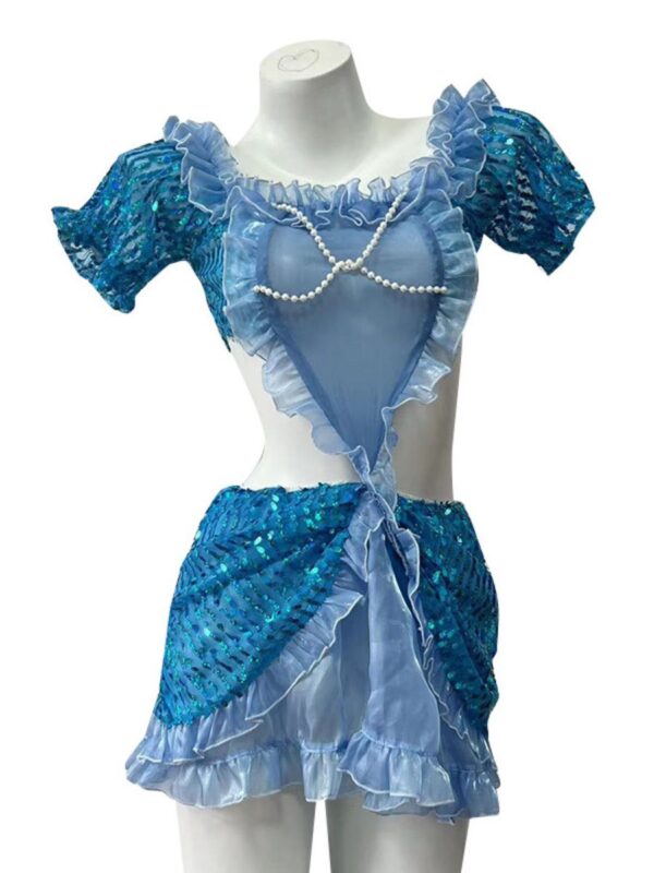 Sequins Mermaid Princess Dress - Image 5