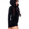 Black Cat Hooded Bodysuit - Image 4