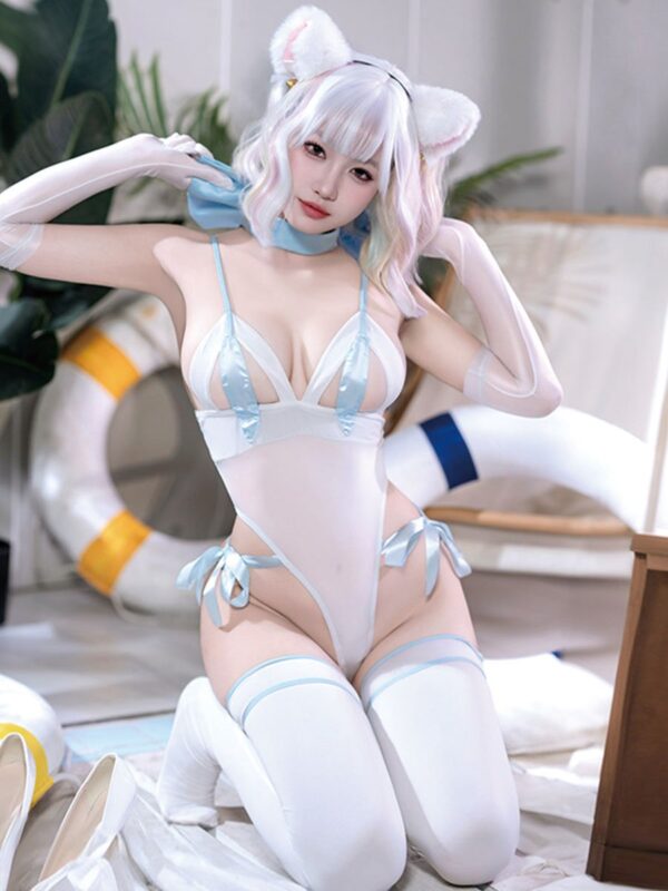 Anime Cat Peek-A-Boo Teddy - Image 5