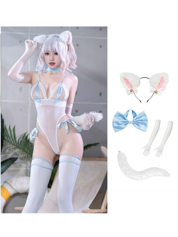 Anime Cat Peek-A-Boo Teddy - Image 8