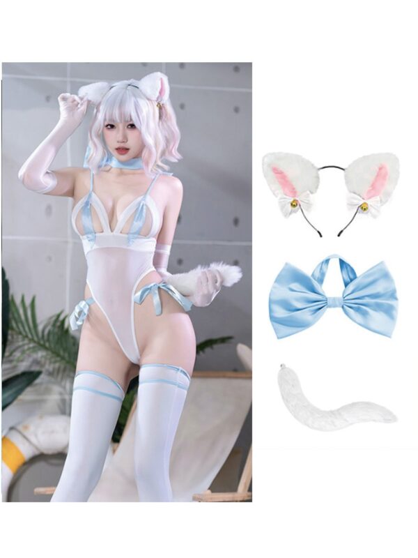 Anime Cat Peek-A-Boo Teddy - Image 10