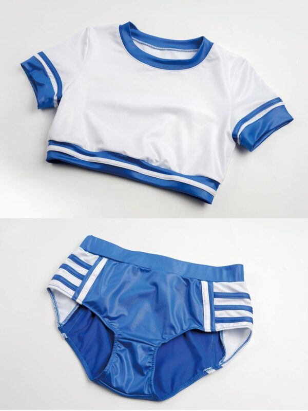 Two Piece Cheer Cosplay Outfit - Image 6