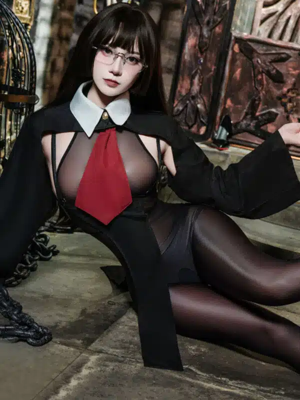 Sexy Lawyer Lingerie Costume - Image 2