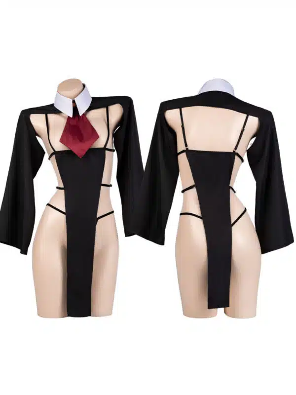 Sexy Lawyer Lingerie Costume - Image 9