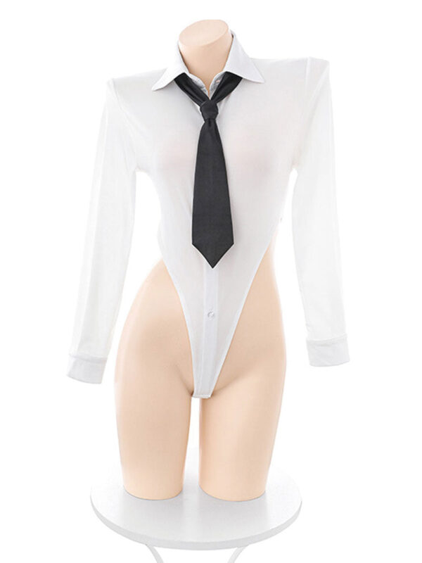 Office Secretary Bodysuit and Skirt Set - Image 12