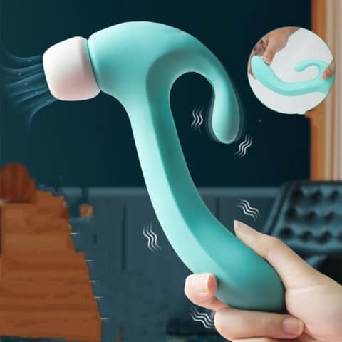 LunaPulse – Dual Action Suction & Vibe Wand