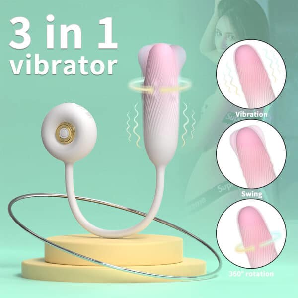 Steel Ball Vibrating Egg for Women – Gradient Design, Rolling Massage & Intense Stimulation