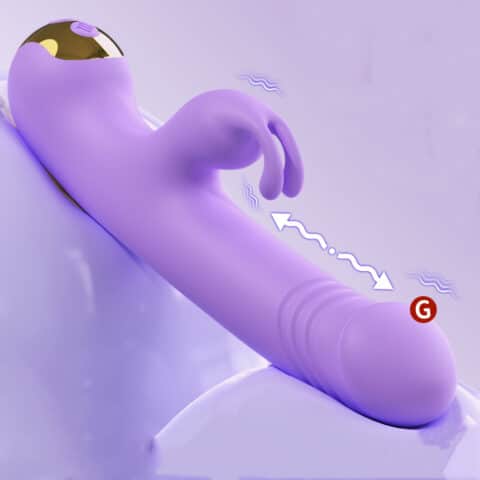 Heated Stretching Vibrator for Women – Powerful Vibration and Instant Orgasm Stimulation