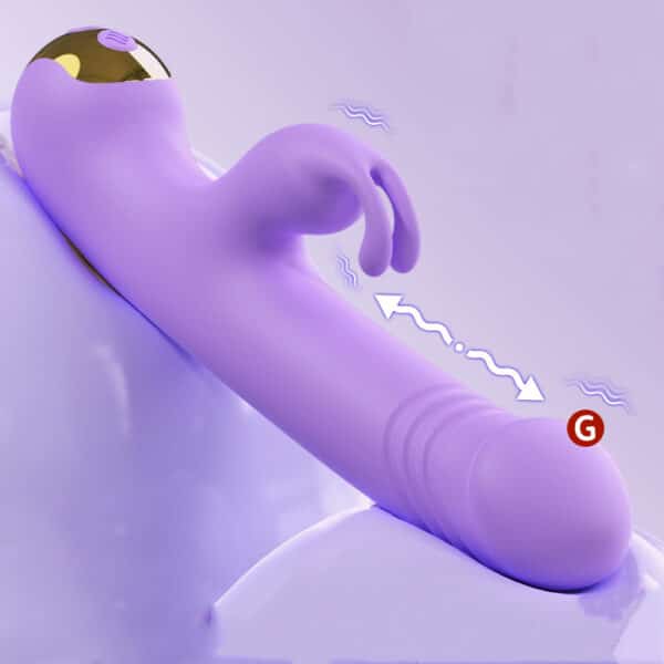 Heated Stretching Vibrator for Women – Powerful Vibration and Instant Orgasm Stimulation