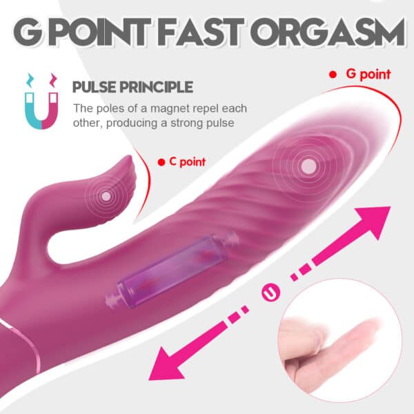 Plush AV Vibrator for Women – Soft Female Masturbator with Powerful Orgasmic Massage