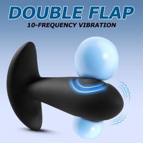 Regi Dual-Sided Vibrating Prostate Massager with Remote Control | Multi-Speed Anal Plug for Men & Women
