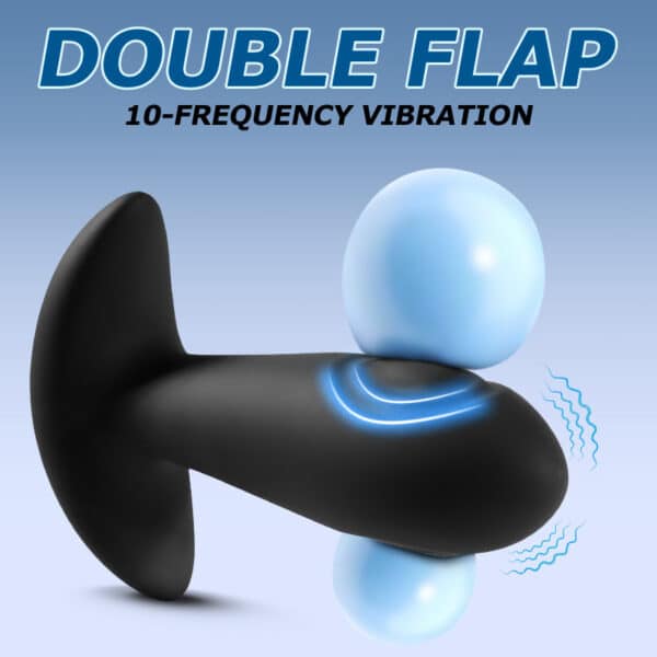 Regi Dual-Sided Vibrating Prostate Massager with Remote Control | Multi-Speed Anal Plug for Men & Women
