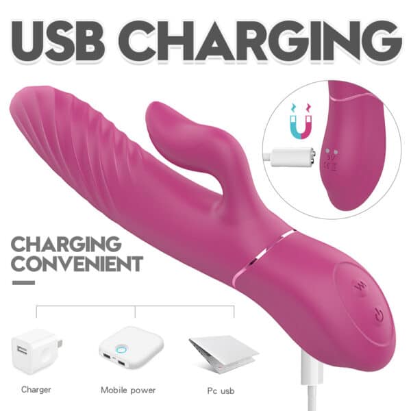Plush AV Vibrator for Women – Soft Female Masturbator with Powerful Orgasmic Massage - Image 4