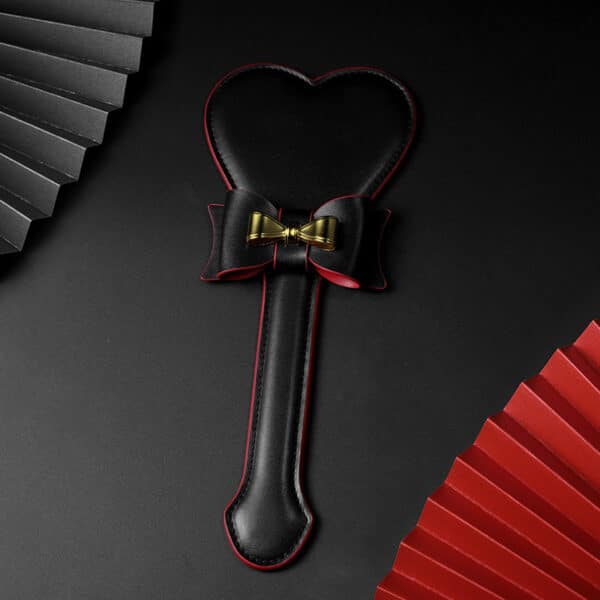 Luxury Leather BDSM Bondage Set with Bowknot – Handcuffs, Collar, Leash & Ball Gag for Couples - Image 3
