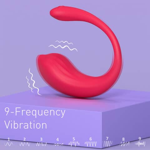 App-Controlled U-Shaped Panty Vibrator – Remote Control Egg for Clitoral & G-Spot Stimulation