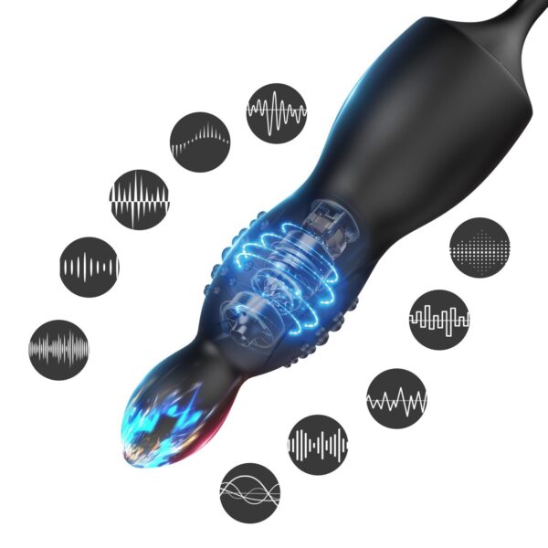 Ring King 4th Gen Vibrating Ring – Wireless Remote-Controlled Electric Vibrator for Couples' Shared Stimulation and Pleasure Massage - Image 2