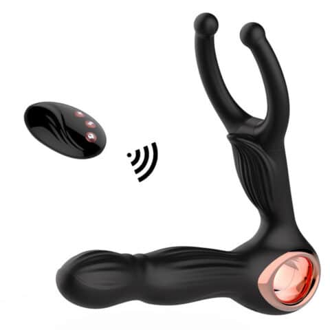 Hummer Heated & Powerful Vibrating Prostate Massager with Remote Control | Unisex Anal Plug for Men, Women & LGBTQ+