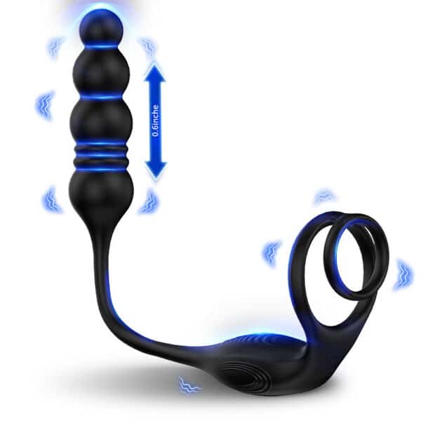 Yaqi Remote-Controlled Thrusting Prostate Massager | Vibrating Anal Plug for Men & Gay Pleasure with Deep P-Spot Stimulation - Image 2