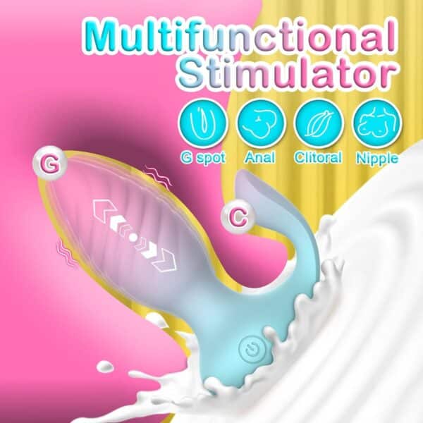 Diamond Remote-Controlled Vibrating Anal Plug | Wireless Butt Plug Massager for Men & Women