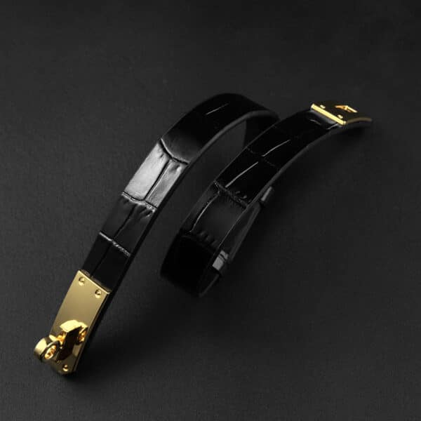 Premium Full-Grain Leather BDSM Collar with Leash – Adjustable K9 Roleplay Neck Restraint for Couples - Image 3