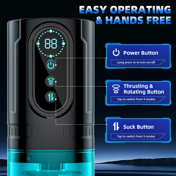 Electric Automatic Male Masturbator – Wholesale Electric Stroker for Intense Pleasure & Deep Stimulation - Image 3