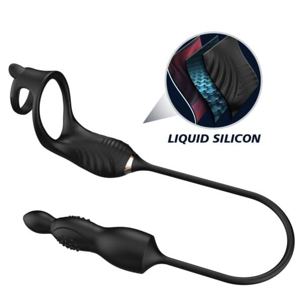 Ring King 4th Gen Vibrating Ring – Wireless Remote-Controlled Electric Vibrator for Couples' Shared Stimulation and Pleasure Massage - Image 3