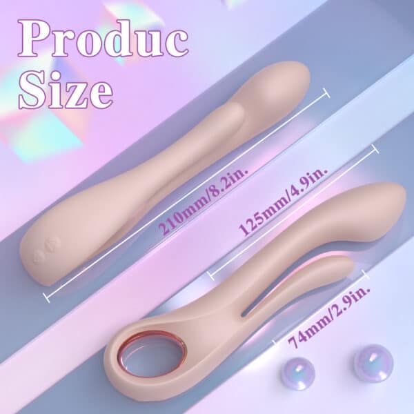 Purple Rabbit Vibrating Egg – G-Spot Dildo Vibrator for Women - Image 4