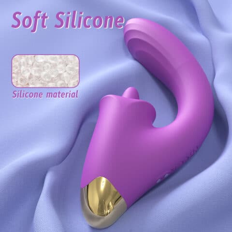 G-Spot Tongue Vibrator – Licking Female Masturbator Sex Toy
