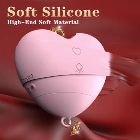Strawberry-Shaped Clitoral Suction & Licking Vibrator – Dual Stimulation Oral Sex Toy for Women
