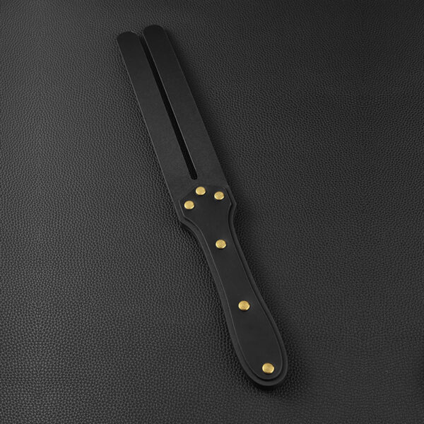 Double-Layer Spanking Paddle – Unique Forked BDSM Slapper for Impact Play & Erotic Discipline - Image 2